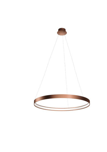 ANELLO Sforzin illuminazione Sospensione Ø78cm Rame opaco 3000K